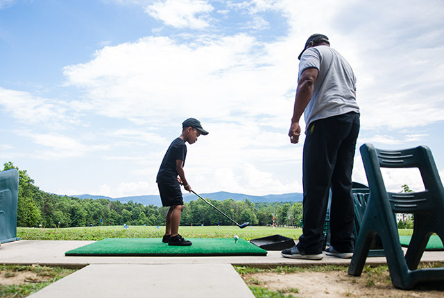 Driving Range at Massanutten Resort