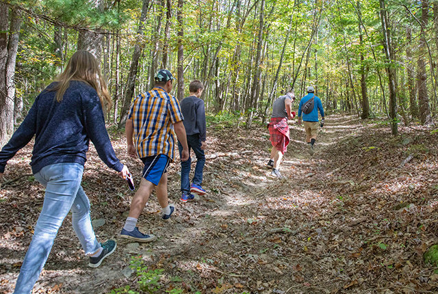 Hiking at Massanutten Resort